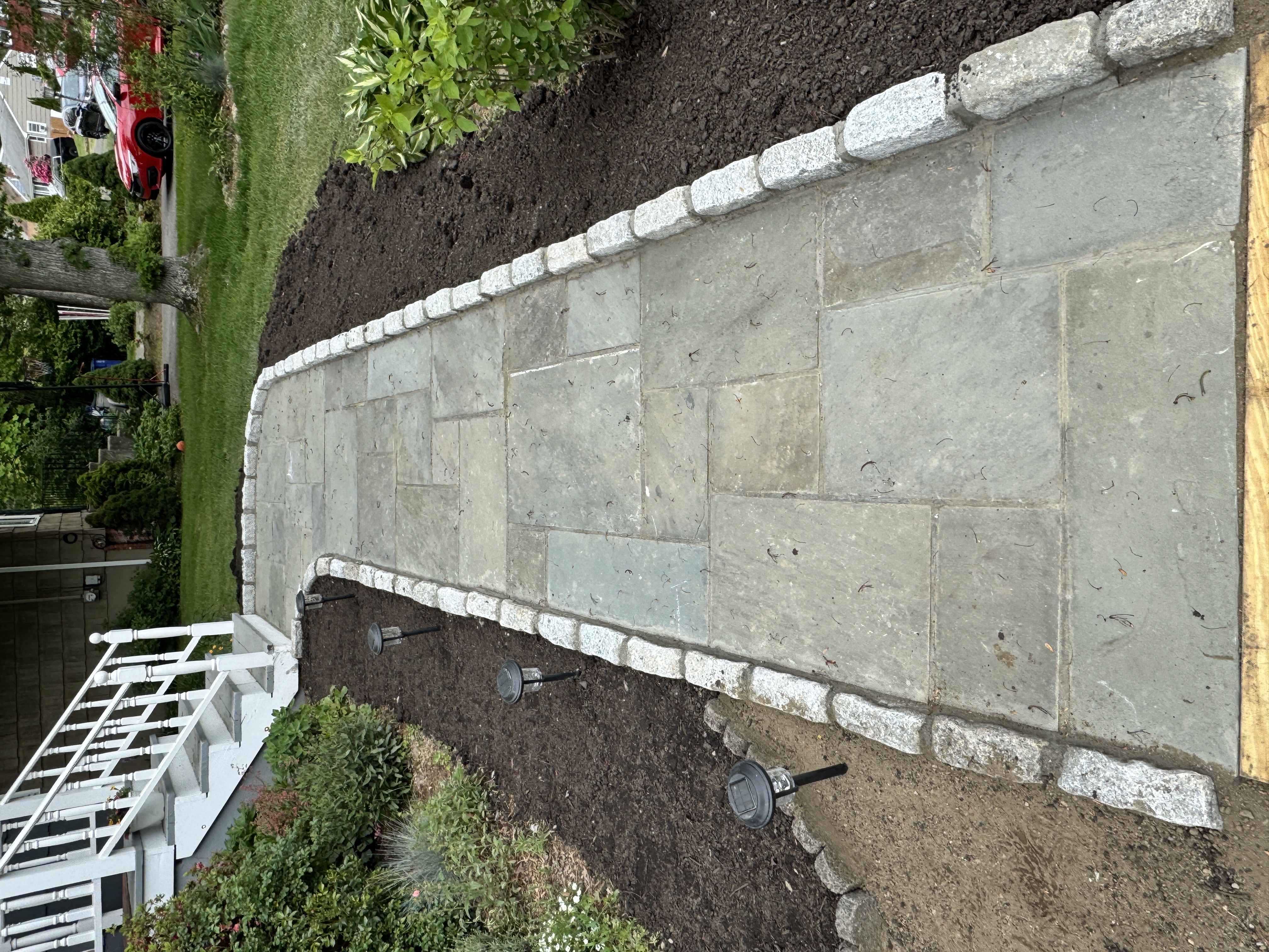 After walkway repair in Bridgeport CT
